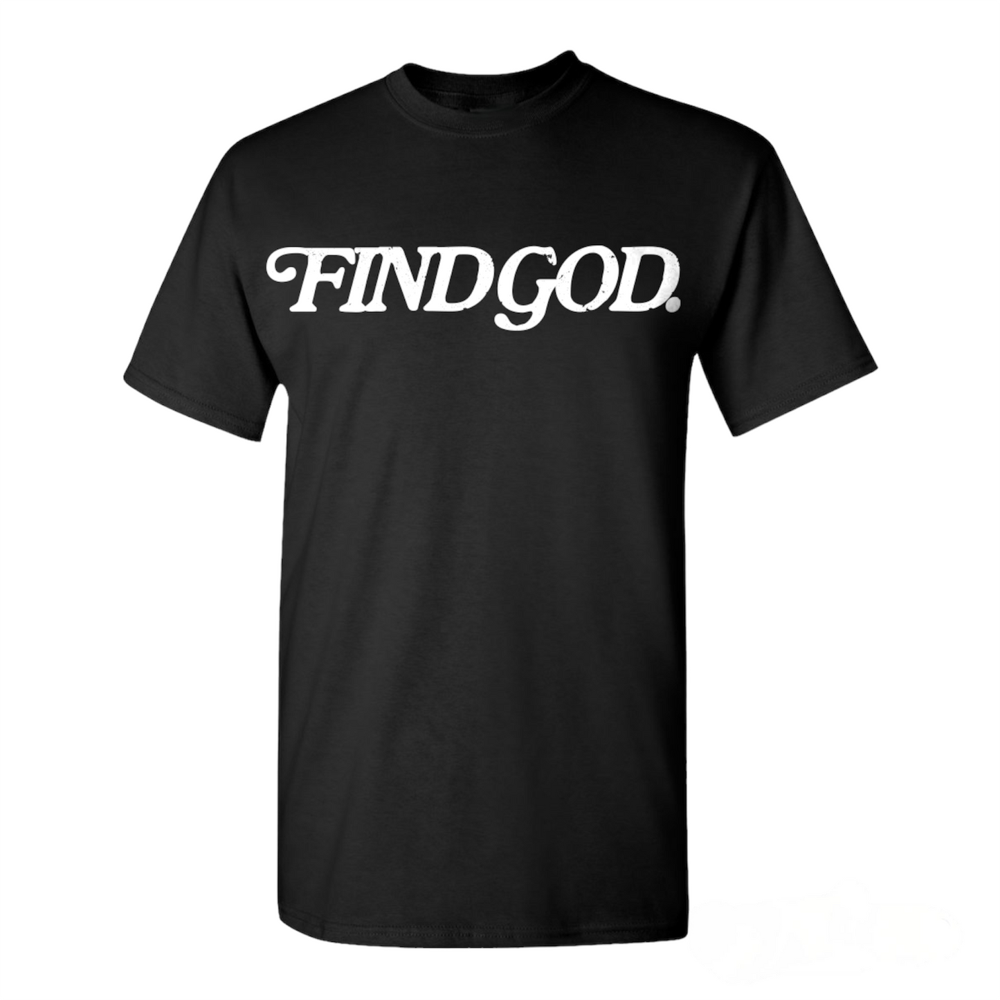 BLACK - FIND GOD T-SHIRT