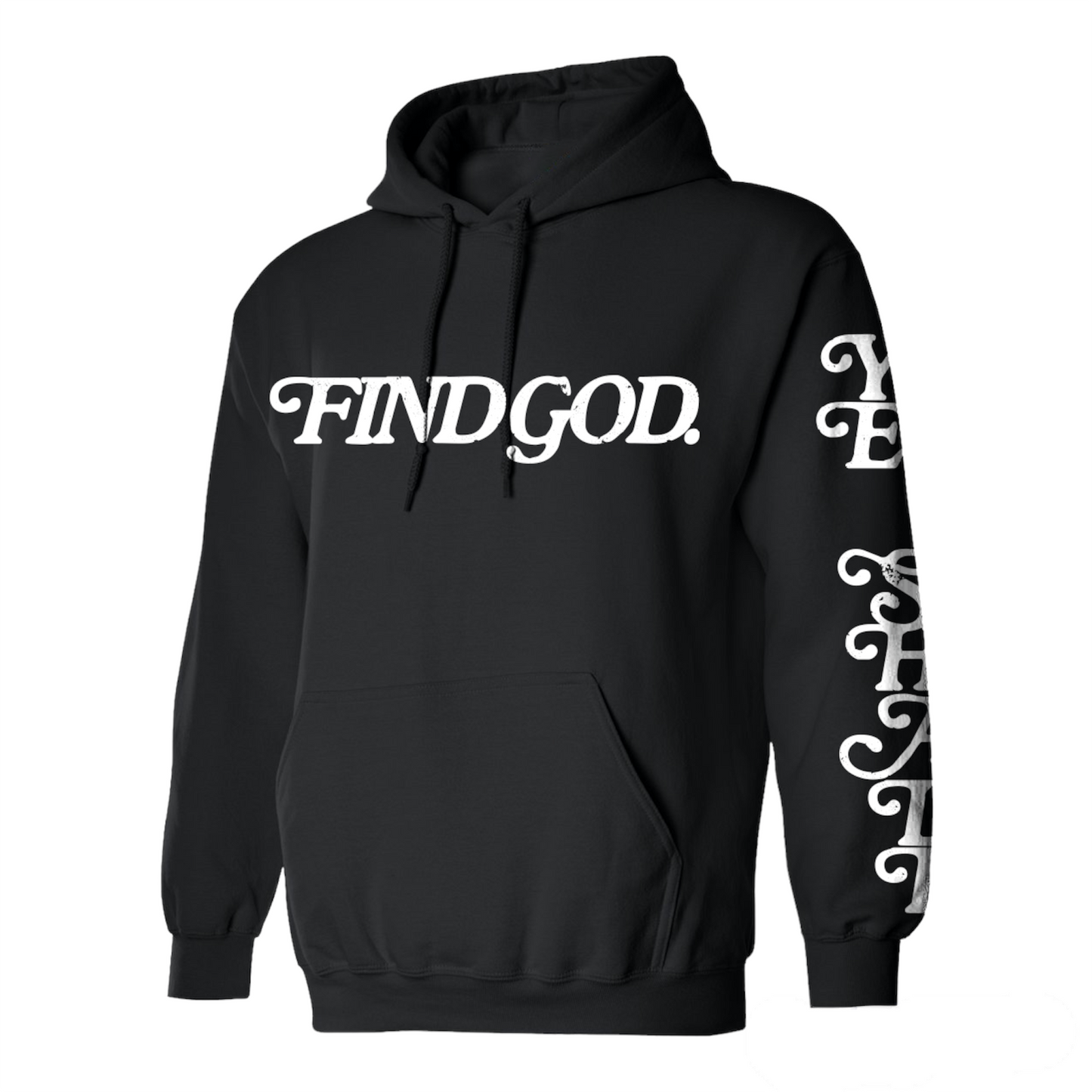 BLACK NIGHT - SAYS FIND GOD HOODIE