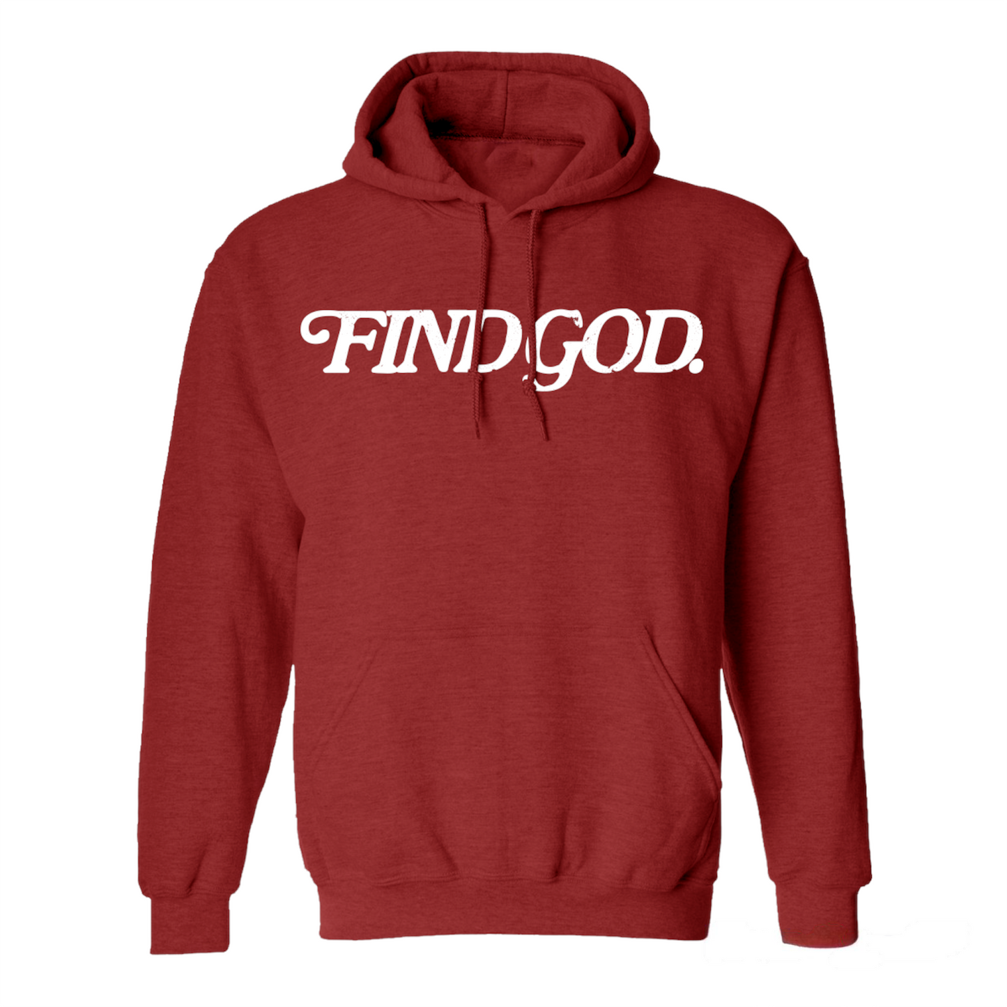 THE BLOOD - RED FIND GOD HOODIE