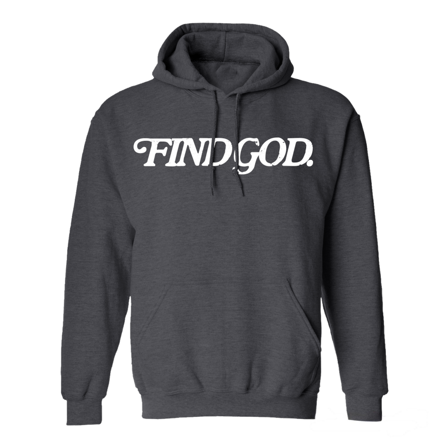 CHARCOAL GREY - FIND GOD HOODIE