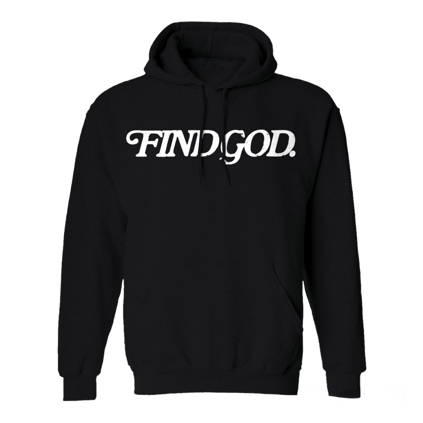 BLACK - FIND GOD HOODIE