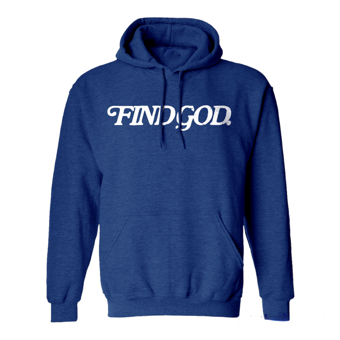 NAVY - FIND GOD HOODIE